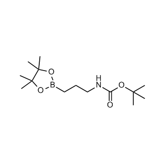 tert-Butyl N-[3-(tetramethyl-1,3,2-dioxaborolan-2-yl)propyl]carbamate