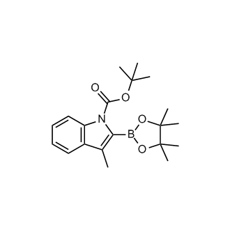 tert-Butyl 3-methyl-2-(4,4,5,5-tetramethyl-1,3,2-dioxaborolan-2-yl)-1H-indole-1-carboxylate