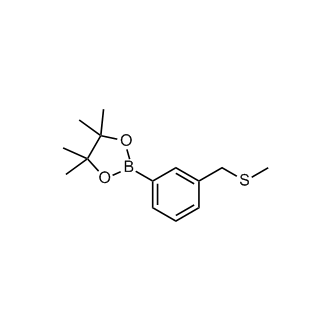 4,4,5,5-Tetramethyl-2-(3-((methylthio)methyl)phenyl)-1,3,2-dioxaborolane