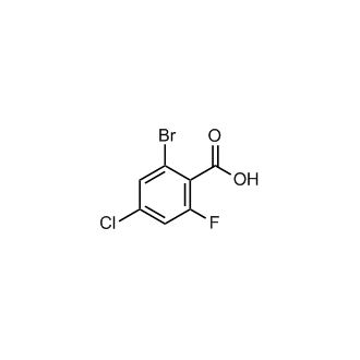 2-Bromo-4-chloro-6-fluorobenzoic acid