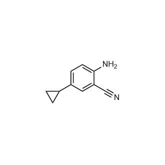 2-Amino-5-cyclopropylbenzonitrile