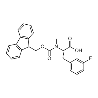 (S)-2-((((9H-Fluoren-9-yl)methoxy)carbonyl)(methyl)amino)-3-(3-fluorophenyl)propanoic acid