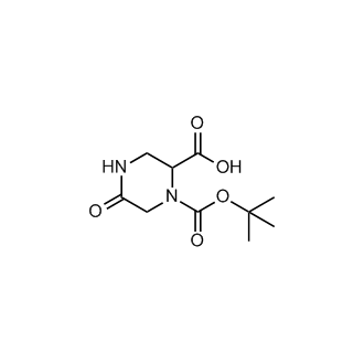1-(Tert-butoxycarbonyl)-5-oxopiperazine-2-carboxylic acid