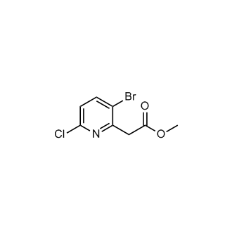 Methyl 2-(3-bromo-6-chloro-2-pyridyl)acetate