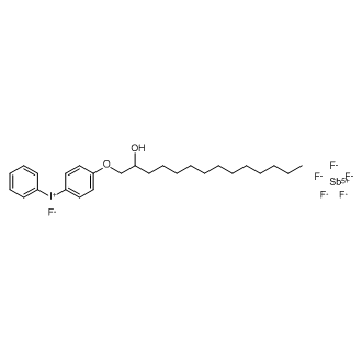 [4-[(2-Hydroxytetradecyl)oxy]phenyl]phenyliodonium hexafluoroantimonate