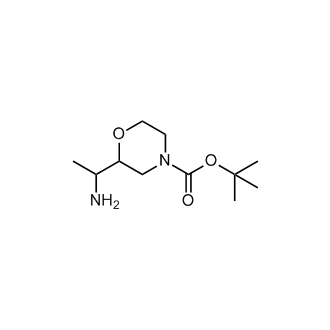 tert-Butyl 2-(1-aminoethyl)morpholine-4-carboxylate