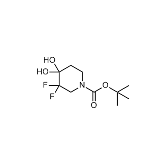 tert-Butyl 3,3-difluoro-4,4-dihydroxypiperidine-1-carboxylate