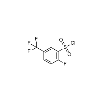 2-Fluoro-5-(trifluoromethyl)benzene-1-sulfonyl chloride