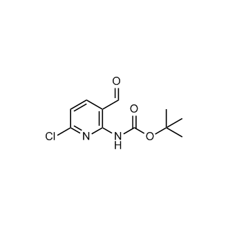 tert-Butyl 6-chloro-3-formylpyridin-2-ylcarbamate