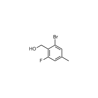 (2-Bromo-6-fluoro-4-methylphenyl)methanol