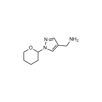 (1-(Tetrahydro-2H-pyran-2-yl)-1H-pyrazol-4-yl)methanamine