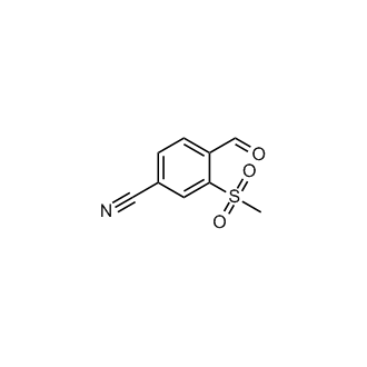 4-Formyl-3-(methylsulfonyl)benzonitrile