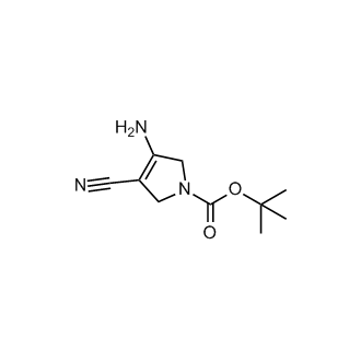 tert-Butyl 3-amino-4-cyano-2,5-dihydro-1H-pyrrole-1-carboxylate