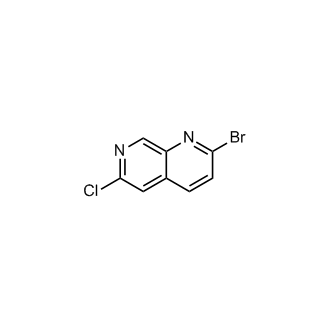 2-Bromo-6-chloro-1,7-naphthyridine