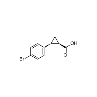 (1R,2R)-2-(4-Bromophenyl)cyclopropane-1-carboxylic acid