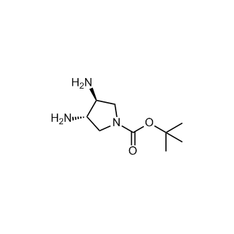 trans-tert-butyl (3R,4R)-3,4-diaminopyrrolidine-1-carboxylate