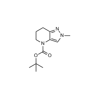 tert-Butyl 2-methyl-2,5,6,7-tetrahydro-4H-pyrazolo[4,3-b]pyridine-4-carboxylate