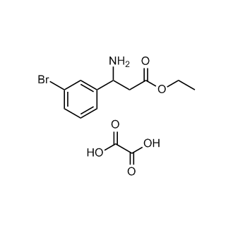 Ethyl 3-amino-3-(3-bromophenyl)propanoate oxalate