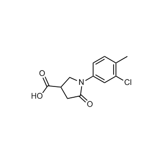 1-(3-Chloro-4-methylphenyl)-5-oxopyrrolidine-3-carboxylic acid