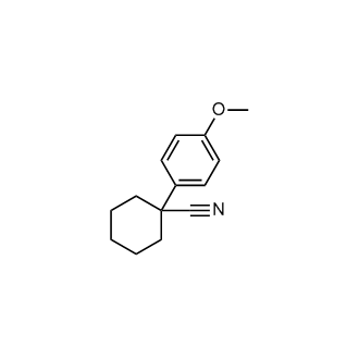 1-(4-Methoxyphenyl)cyclohexane-1-carbonitrile