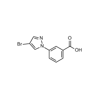 3-(4-Bromopyrazol-1-yl)benzoic acid
