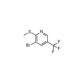 3-Bromo-2-(methylthio)-5-(trifluoromethyl)pyridine