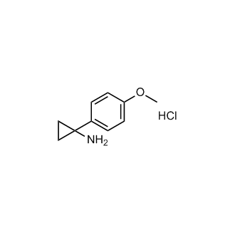 1-(4-Methoxyphenyl)cyclopropan-1-amine hydrochloride