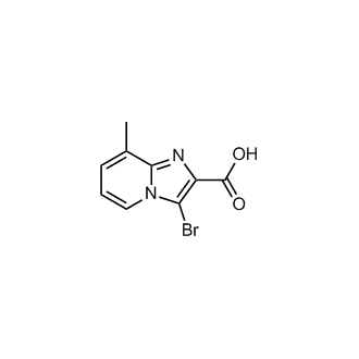 3-Bromo-8-methyl-imidazo[1,2-a]pyridine-2-carboxylic acid