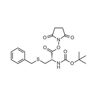 2,5-Dioxopyrrolidin-1-yl-S-benzyl-N-(tert-butoxycarbonyl)-D-cysteinate