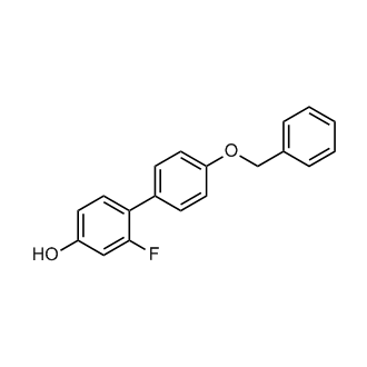 4-(4-Benzyloxyphenyl)-3-fluorophenol