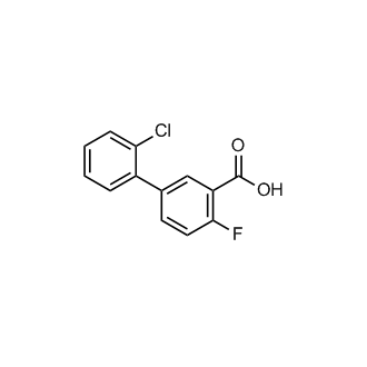 5-(2-Chlorophenyl)-2-fluorobenzoic acid
