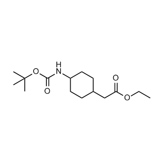 Ethyl 2-[4-(Boc-amino)cyclohexyl]acetate