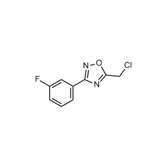 5-(Chloromethyl)-3-(3-fluorophenyl)-1,2,4-oxadiazole