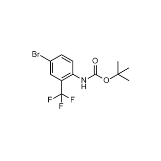 tert-butyl N-[4-bromo-2-(trifluoromethyl)phenyl]carbamate