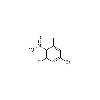 5-bromo-1-fluoro-3-methyl-2-nitrobenzene