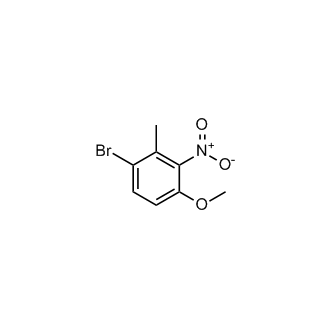 1-Bromo-4-methoxy-2-methyl-3-nitrobenzene
