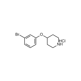 4-(3-Bromophenoxy)piperidine, HCl