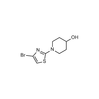 4-Bromo-2-(4-hydroxypiperidino)thiazole