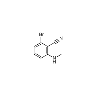 2-Bromo-6-(methylamino)benzonitrile