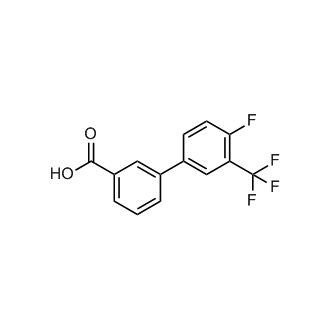 3-(4-Fluoro-3-trifluoromethylphenyl)benzoic acid