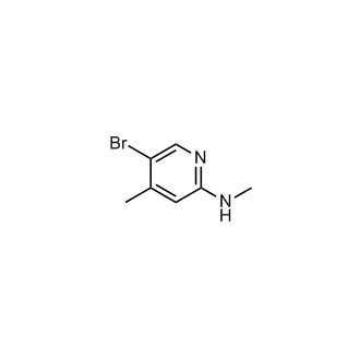 5-Bromo-2-methylamino-4-picoline