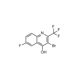 3-Bromo-6-fluoro-4-hydroxy-2-trifluoromethylquinoline
