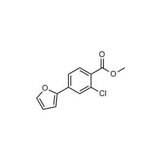 Methyl 2-chloro-4-(furan-2-yl)benzoate