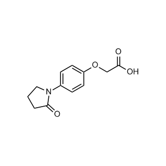 2-[4-(2-Oxopyrrolidin-1-yl)phenoxy]acetic acid