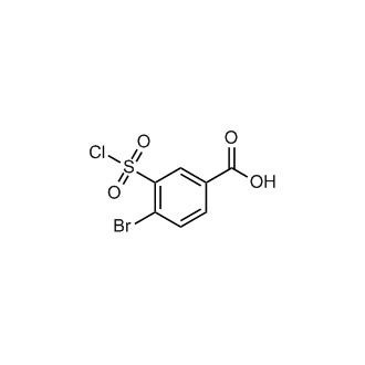 4-Bromo-3-chlorosulfonyl-benzoic acid