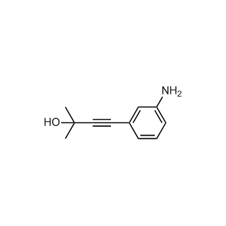 4-(3-Aminophenyl)-2-methyl-3-butyn-2-ol