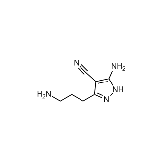 5-Amino-3-(3-aminopropyl)-1H-pyrazole-4-carbonitrile