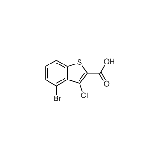 4-Bromo-3-chloro-1-benzothiophene-2-carboxylic acid