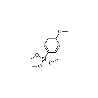 Trimethoxy(4-methoxyphenyl)silane