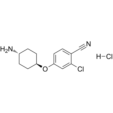 4-[(trans-4-aminocyclohexyl)oxy]-2-chloro-Benzonitrile hydrochloride